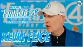 Kevin Feige At The Fantastic Four Red Carpet Pays Tribute To Jack Kirby