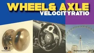 Velocity ratio of wheel and axle | Wheel and axle- Kisembo Academy