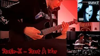 Static-X - Start A War (Guitar Cover) (Viktor M&aring;nsson)
