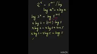 Ecuaciones exponenciales #logaritmos #algebra #tutorial #matematicas #calculo