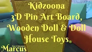 3D Pin Art Board, Wooden Doll House, Doll, Train And Village Toys