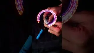 Amazing dc motor & rgb led hack|| Amazing Lights &bull; Dc Motor | Awesome Light Project  #shorts