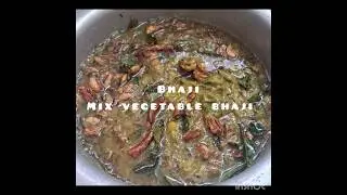 Mix bhaji mix veg bhaji #food #cookingrecipes #recipe  #vegetables #bhaji #ytshorts #trending