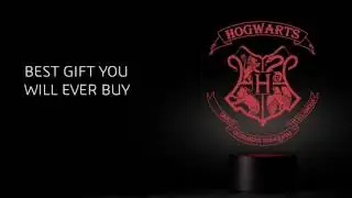 Harry Potter Hogwarts Lighting Decor Gadget Lamp With 7 Colors -Holinox