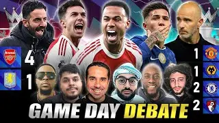 Arsenal Smash Villa ❗ Arteta Schools Emery ✅ Chelsea Fail to Win 🚨 Man United Bottle It Again 😡