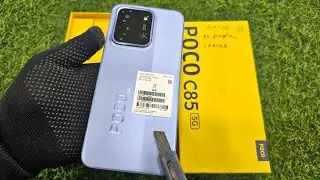 POCO C85 5G Unboxing & First Look 😮 | 4GB/128GB | Budget Beast? 🔥