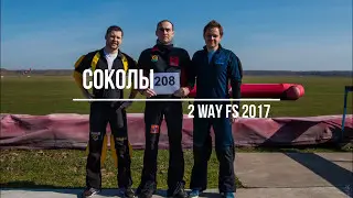 Соревнования по групповой парашютной акробатике 2 WAY FS 2017 Sokoli