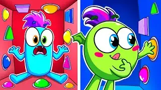 Escape From The Color Prison | + More Kids Songs & Nursery Rhymes by Fluffy Friends