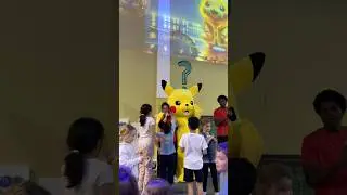 Big hugs from #pikachu