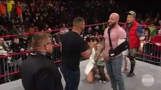 Impact Wrestling 4/6/3023 - Steve Maclin Intimidates Josh Alexander Infront Of His Wife & Son!