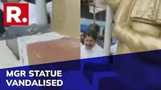Tamil Nadu: MGR Statue Vandalised By Unidentified Criminals; Investigation Underway