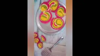 Rainbow Puri #short #cooking YouTube short video healthy 💕💞💪❤