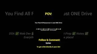📚 Complete Java + DSA Notes PDF FREE!  Wait for@SYNTAXERR0R-code  💻 #java #dsa #coding #shorts