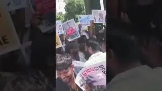 BPSC AE protests against 25% weightage !  #Visheswariya_bhavan  Patna (19-08-2025)