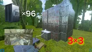 ［ARK Mobile］ pvp3&times;3 base build / vault  drop CS