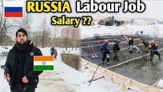 Russia Labor Job Salary ? !! Russian Girl Friendship Indian Boy Ka Sach