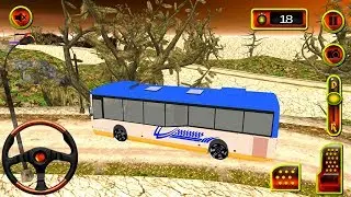 Offroad Bus Simulator Hill Driving (by Games Rock) Android Gameplay [HD]