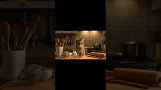 Cat Stares at Trapped Mouse in a Bowl &ndash; The Tension Is Real