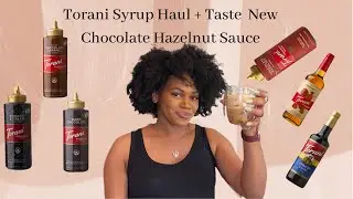 Torani Syrup Haul + Trying out the new Puremade Chocolate Hazelnut Sauce