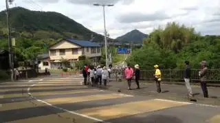 Gifu Seiryu Half-Marathon 2013 - Leaders at 13KM
