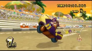 Mario Kart Wii - Waluigi - 150cc Star Cup - Twinkle Star マリオカートWii - ワルイージ - 150ccスターカップ - トゥインクルスター