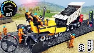 Real US Construction Simulator 3D - Road Builder Excavator Trucks in City - Android GamePlay