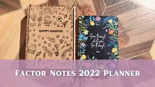 Unboxing my 2022 Planner | Factor Notes happy hamper