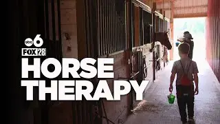Ohio camp uses horses to boost language skills in children