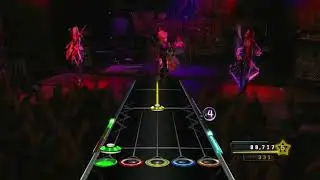 Guitar Hero 6 Prototype - 'Fly On the Wall' Expert Guitar FC (Band Hero 2)