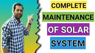 Maintenance Of Solar Cell I Maintenance Of Solar Power Plant I Maintenance of Solar Rooftop System I
