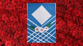 Project File Cover Page Design | Easy Origami & Paper Cutting | Kids School Project | #MaaTuTv