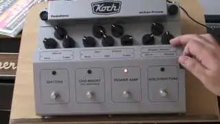 Ninja Do Set Up - Koch Pedaltone PDT-4 All Tube Preamp - Amp Valve Tech Audio 100W - Fender 74