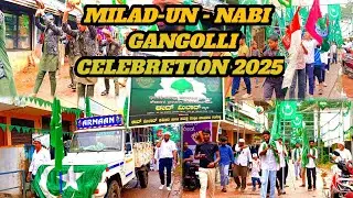 Milad-un-Nabi biggest Celebration Juloos in Gangolli 2025 ❤️