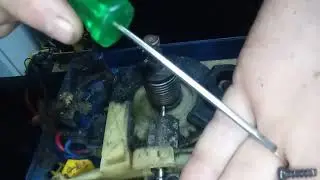 Restauração da motoserra eletrica gringer