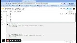 Python Strings and Lists