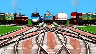 7🛰️Train Crossing High Graphic railroad track 🎮 railroad crossing animation #railroad crossing#train