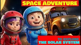 FUN Solar System  🚀 The Planet Dance!  🪐  STORY for Kids (Learning Outer Space)