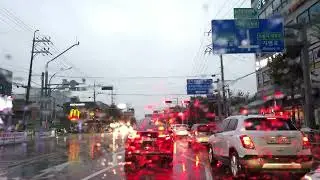 비 오는 날 서울 드라이브 ASMR 🌧️ 빗소리와 와이퍼 소리 | [4K] Rainy Day Drive in Seoul, Korea