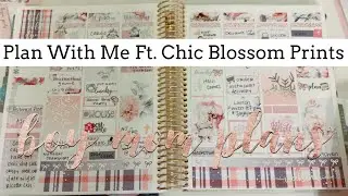 Plan With Me Ft. Chic Blossom Prints