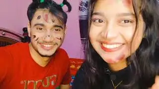 Blind makeup challenge.চোখ বন্ধ করে মেকআপ করে দিলাম। |Nadim Soha|