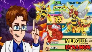 dynamons world NEW merged Dynamon😱😈🐝🥵⚡🔥👀👍🏻👇🏻#dynamonsworld#pokemon #viralvideo2025 #underworldcastle