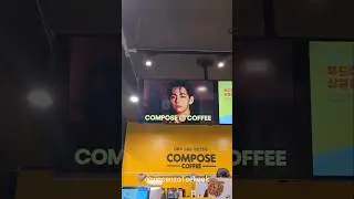 V X COMPOSE COFFEE 😍👑❤️&zwj;🔥 #bts #kimtaehyung #v #viral #trending #kpop