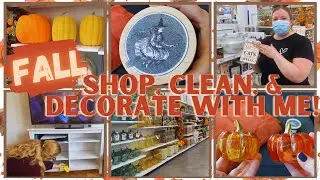 FALL 2021 | SHOP, CLEAN, & DECORATE WITH ME!