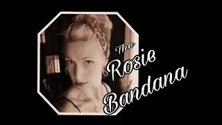 'Rosie' Bandana Rockabilly Pinup Hair