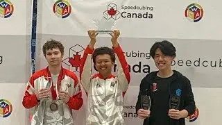 RUBIK'S CUBE CANADIAN CHAMPION