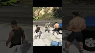Shinchan Green Gang VS Franklin Blue Gang Biggest Challenge In GTA 5