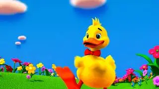 The Dancing Duck | Fun Kids Song & Nursery Rhyme | Cartoon Animation for Toddlers