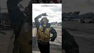 A Strong Character is Required to Work on the Flight Deck of an Aircraft Carrier