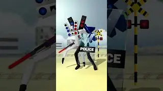 Creepy Jack becomes Titan Police Speakerman | Dude Theft Wars | Abequ Gaming