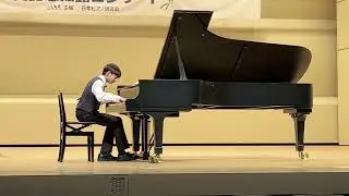 【愛の夢第3番／リスト】ピアノ　受賞者記念披露コンサート　13歳　中学生